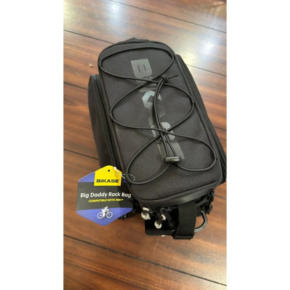 BiKASE Big Daddy Rack Bag Black Waterproof Panniers MIK Compatible PN2035M